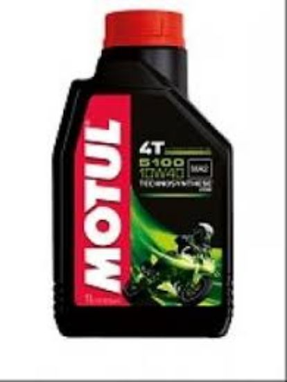 Motul 5100 10W-40 4T Motosiklet, Scooter, ATV Motor Yağı - 1 LT resmi