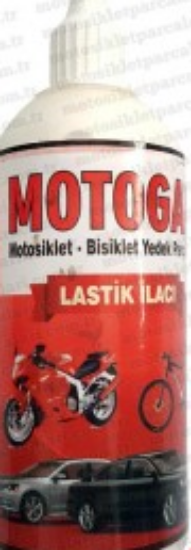 Motosiklet Patlak Lastik İlacı - Dubleks Lastikler İçin resmi