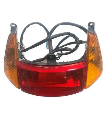 Honda Activa Arka Stop ve Sinyal Camı Seti - ESKİ MODEL 2004, 2005 resmi