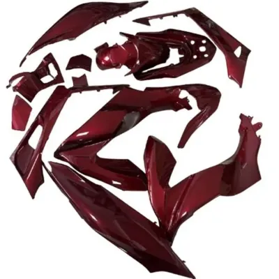 Honda PCX Kaporta Seti - BORDO (2018-2020) resmi