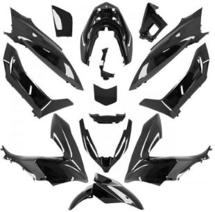 Honda PCX Kaporta Seti - SİYAH (2018-2020) resmi