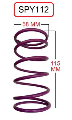 Honda Pcx 125 (2011-2013) Speed Up Arka Varyatör Performans (debriyaj Yayı) Spy 112 resmi